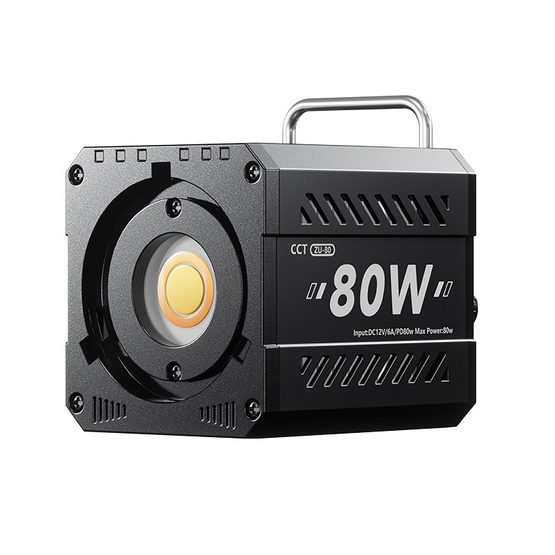 ไฟถ่ายภาพแบบพกพา ZU80 COB กำลั - Photography Lighting Handheld บทวิจารณ์และราคา