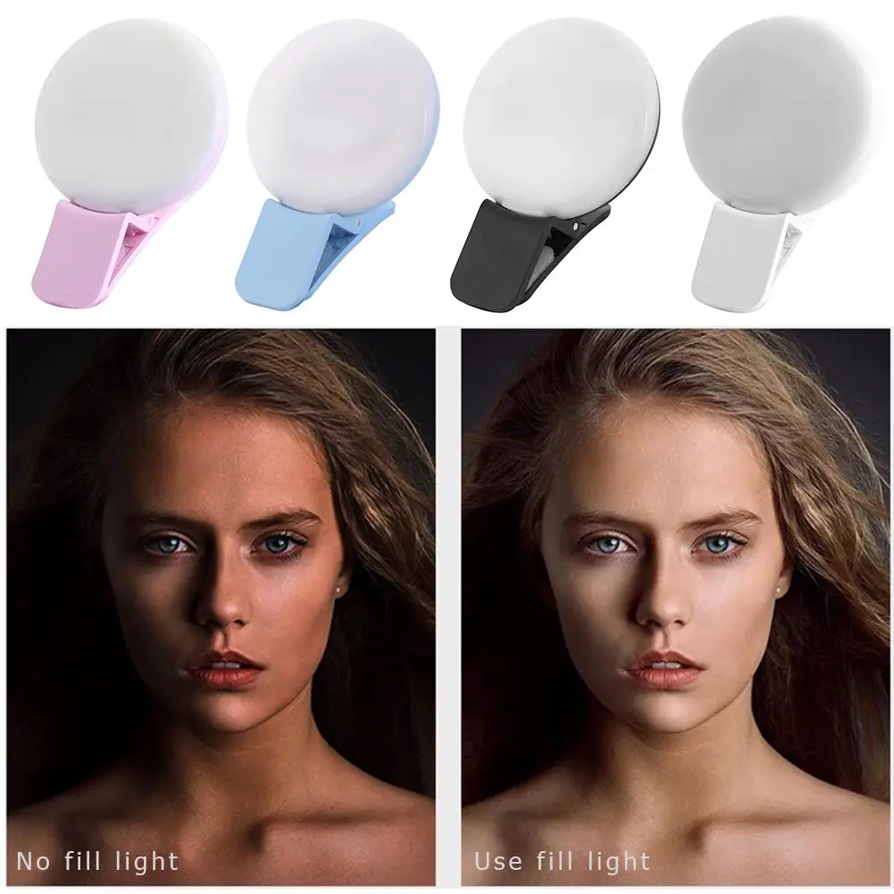 โทรศัพท์มือถือ LED Selfie แหวน - Photography Lighting Handheld บทวิจารณ์และราคา