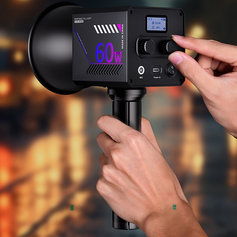 ไฟวิดีโอ RGB 60W แบบพกพา ไฟสตู - Photography Lighting Handheld บทวิจารณ์และราคา