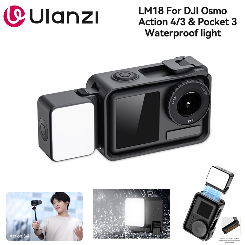 ไฟวิดีโอ LED Ulanzi LM18 กันน้ - Photography Lighting Description บทวิจารณ์และราคา