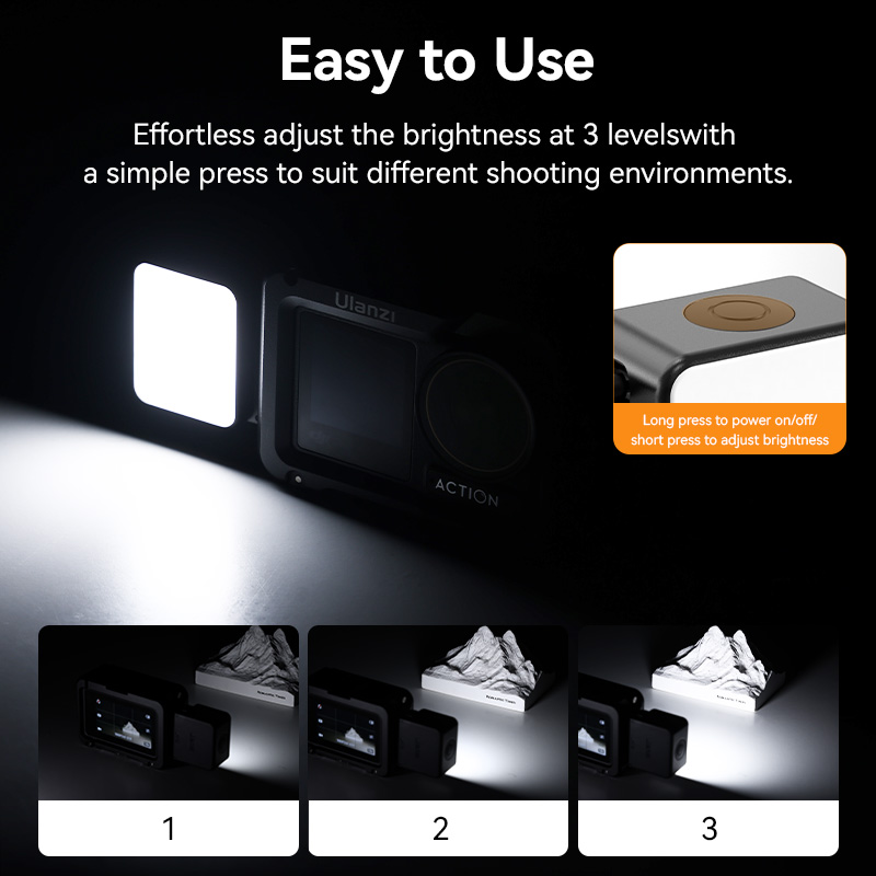ไฟวิดีโอ LED Ulanzi LM18 กันน้ - Photography Lighting Description บทวิจารณ์และราคา