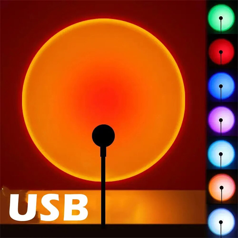 USB LED Sunset Light โทรศัพท์ม - Photography Mobile Lighting บทวิจารณ์และราคา